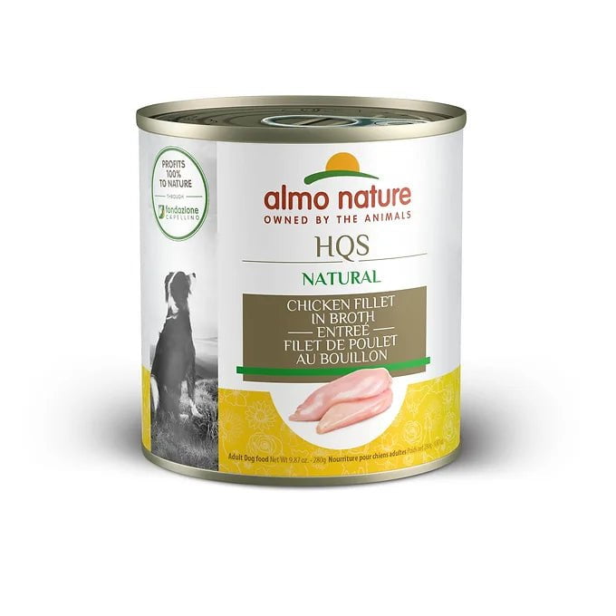 Almo Nature Hqs Natural Chien - Entrée, Filet De Poulet 280 gr - Maître Animalier