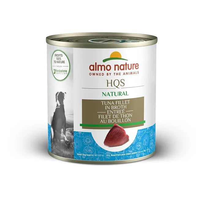 Almo Nature Hqs Natural Chien - Entrée, Filet De Thon 280 gr - Maître Animalier