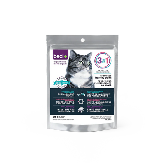 Baci + supplément pour chat / santé articulaire • santé intestinale • santé cardiaque |