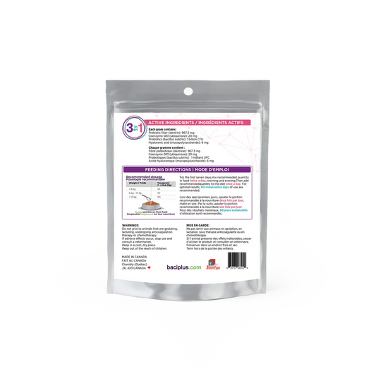 Baci + supplément pour chat / santé articulaire • santé intestinale • santé cardiaque |
