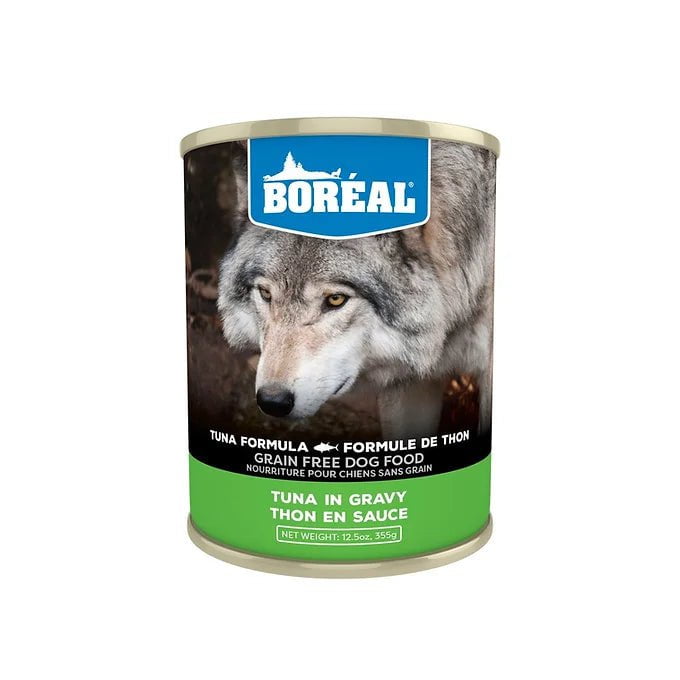 Boréal Conserve Pour Chien, Sans Grains Thon Rouge En Sauce 355gr - Maître Animalier