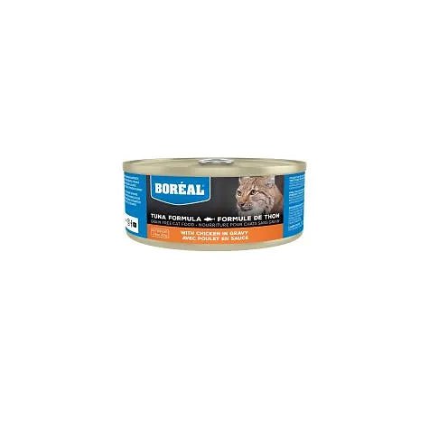 Boréal Conserve Pour Chat, Sans Grains Thon Rouge Et Poulet En Sauce - Maître Animalier