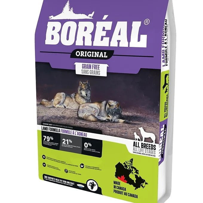 Boréal original, nourriture pour chien - sans grains, agneau - Maître Animalier