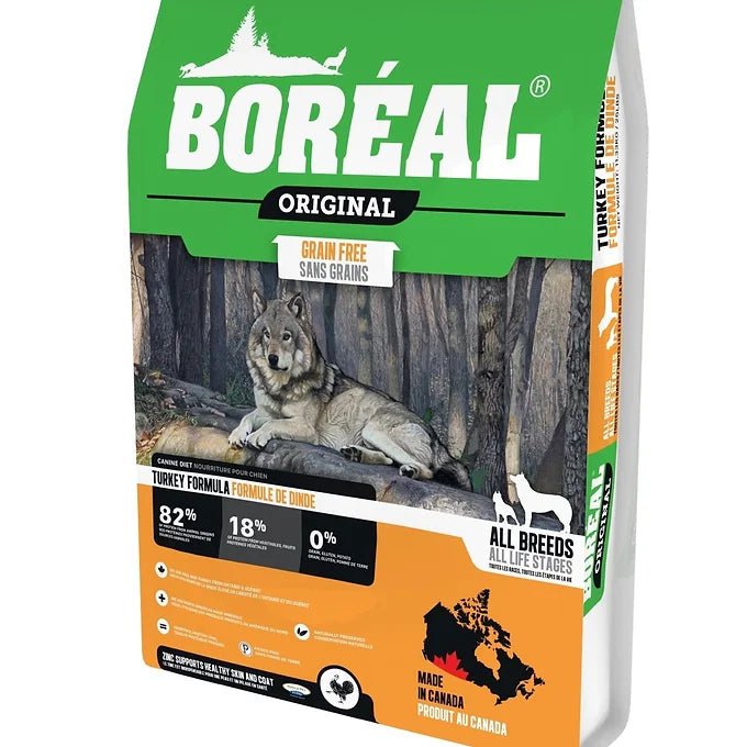 Boréal original, nourriture pour chien - sans grains, dinde - Maître Animalier