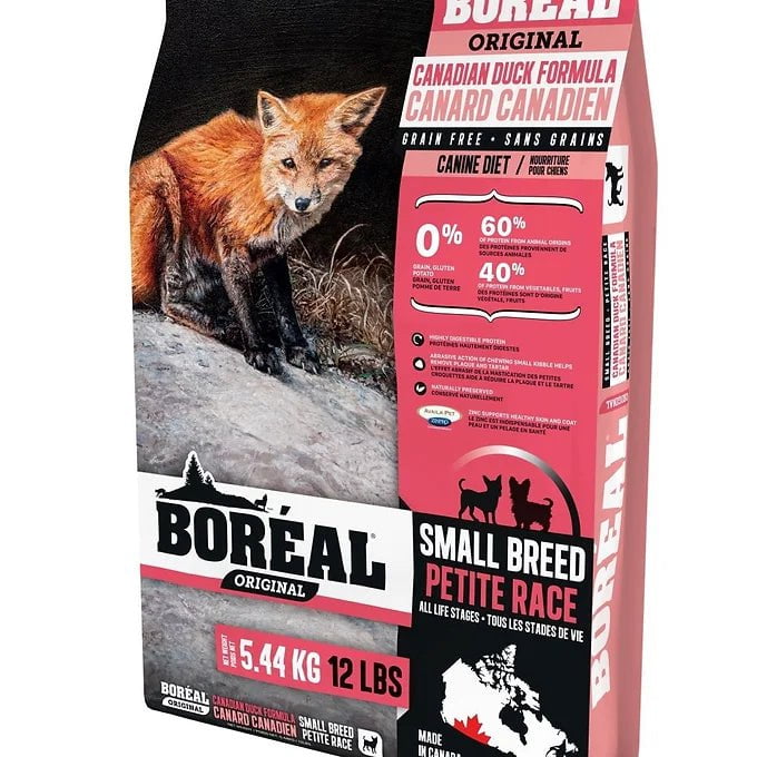 Boréal Original, Nourriture Pour Chien De Petite Race - Sans Grains, Canard - Maître Animalier