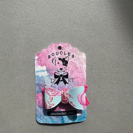 Boucle toupette - Fleurette - Maître Animalier