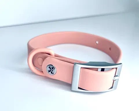 Collier en biothane pour chien - Rose - Maître Animalier