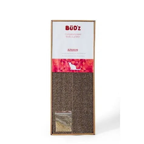 Boite à Gratter En Carton, Avec Sachet D'herbe à Chat - Maître Animalier