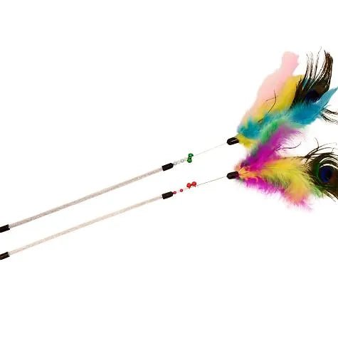 Jouets, Plumeaux - Multicolore 35cm - Maître Animalier