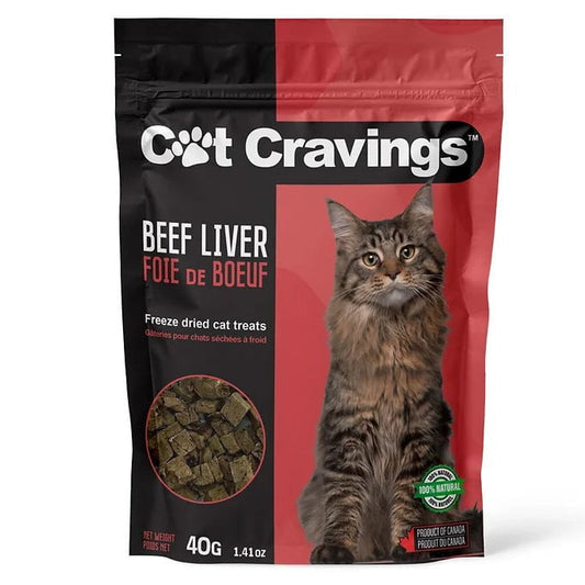 Cat cravings- foie de bœuf - Maître Animalier