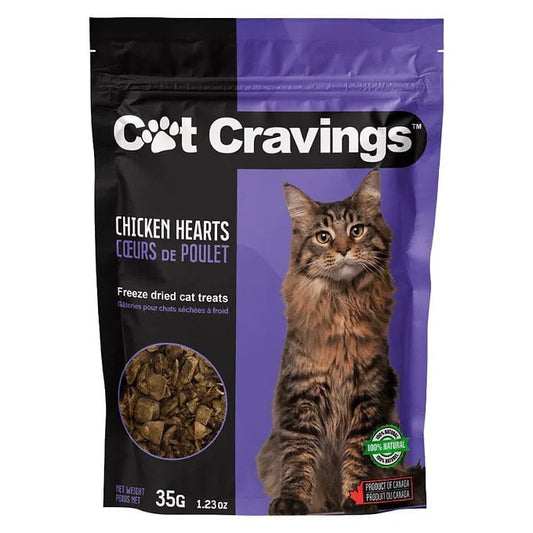 Cat cravings- cœurs de poulet - Maître Animalier