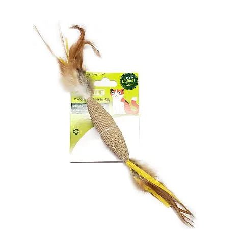 Jouet Pour Chat, Rouleau De Carton à Double Plume - Maître Animalier