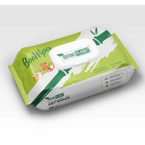 Lingettes Tout Usage En Fibre De Bambou - Citron, Pqt 100 - Maître Animalier