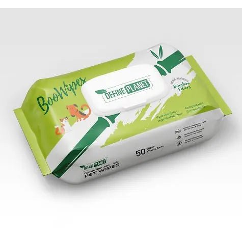 Lingettes Tout Usage En Fibre De Bambou - Citron, Pqt 50 - Maître Animalier