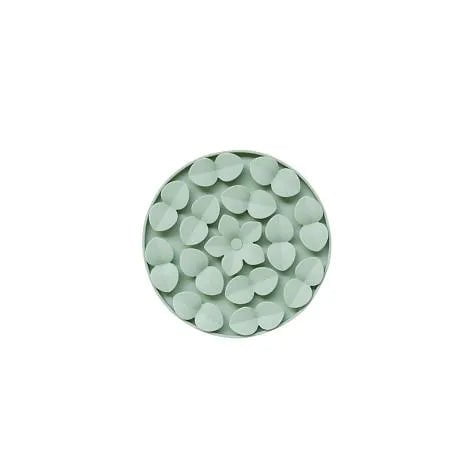 Tapis De Léchage En Silicone - Cercle Vert Sauge - Maître Animalier