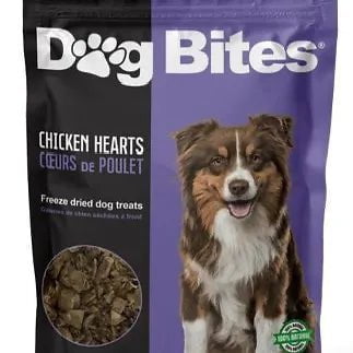 Dog bites cœurs de poulet, 90g - Maître Animalier