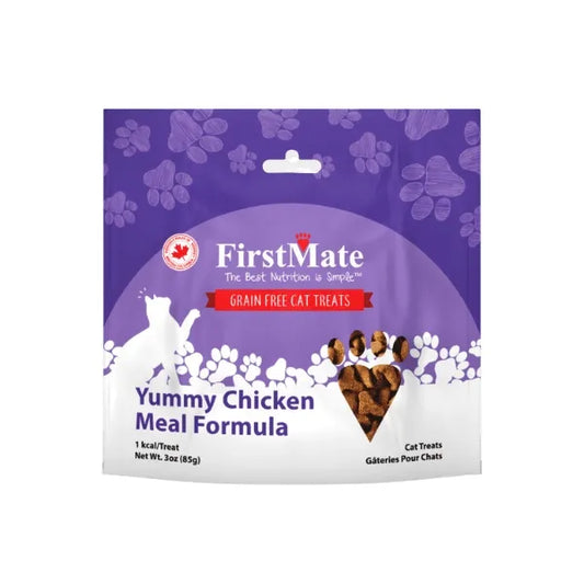 Délicieuses friandises au poulet FirstMate pour chats