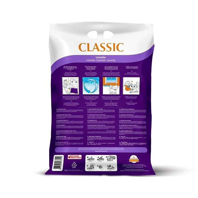 Intersand Classic Litière Agglomérante Non Parfumée 14 Kg - Maître Animalier