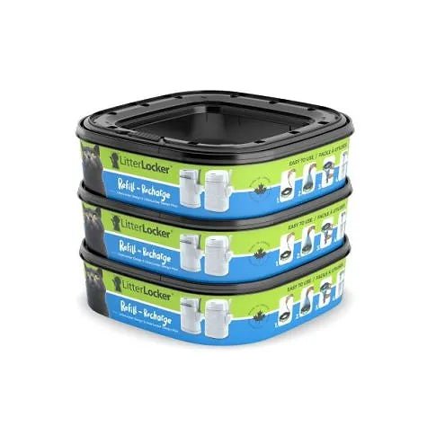Litterlocker Design Plus Cassette De Recharge En Pqt 3 - Maître Animalier