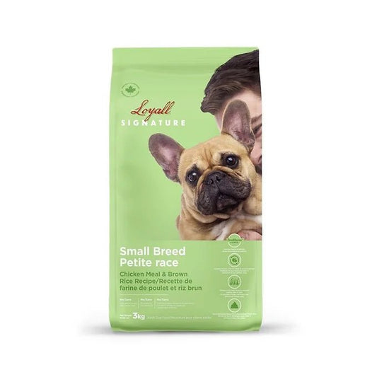 Nourriture loyall pour chien de petite race - Farine de poulet et riz brun - Maître Animalier