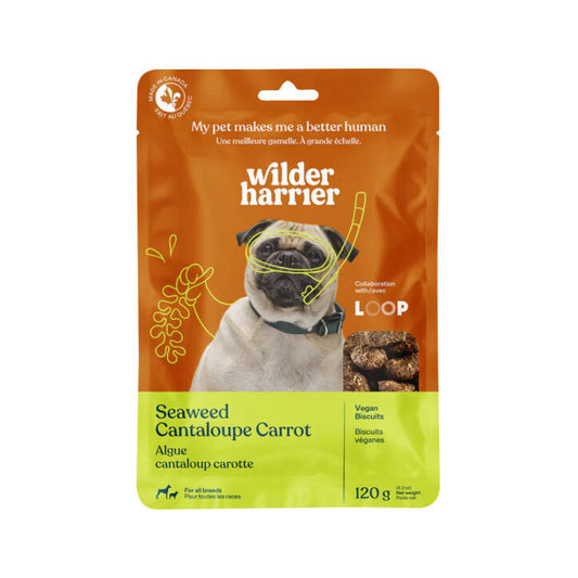 WH Biscuits véganes Algue, Cantaloup & Carotte 120 g