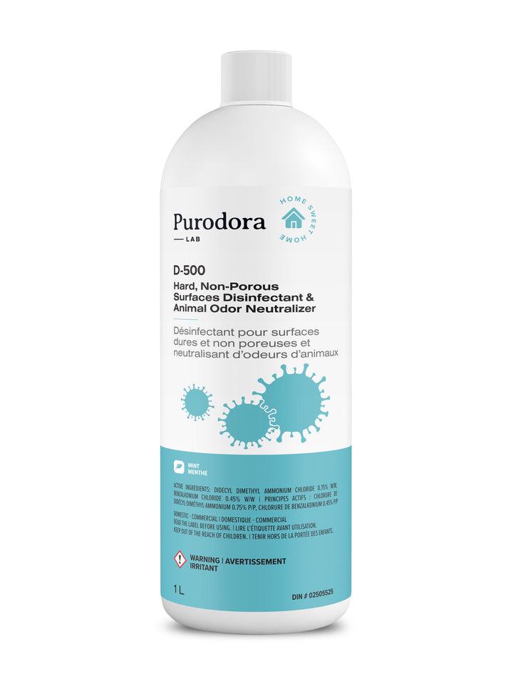 Purodora Lab, Neutralisant D'odeurs D'animaux Et Désinfectant - Maître Animalier