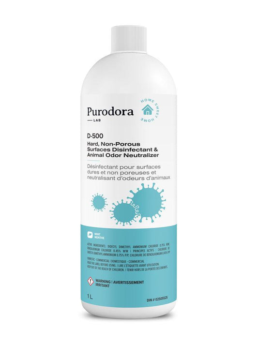 Purodora Lab, Neutralisant D'odeurs D'animaux Et Désinfectant - Maître Animalier