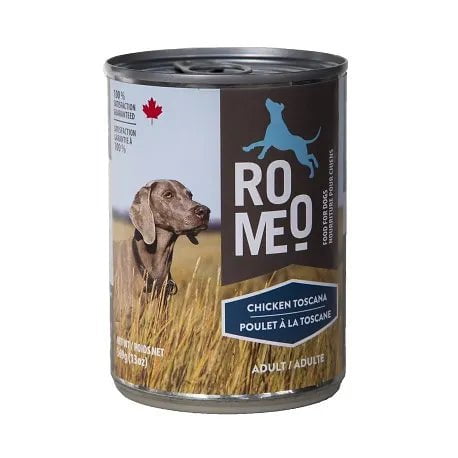 Roméo pour chien au poulet à la toscane 13 oz - Maître Animalier