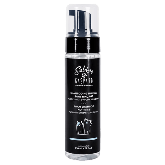 Shampoing mousse sans rinçage - Extrait d'Avoine et Biotine - Maître Animalier