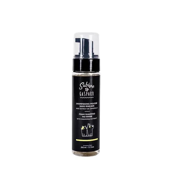 Shampoing mousse sans rinçage - Extrait de Camomille - Maître Animalier