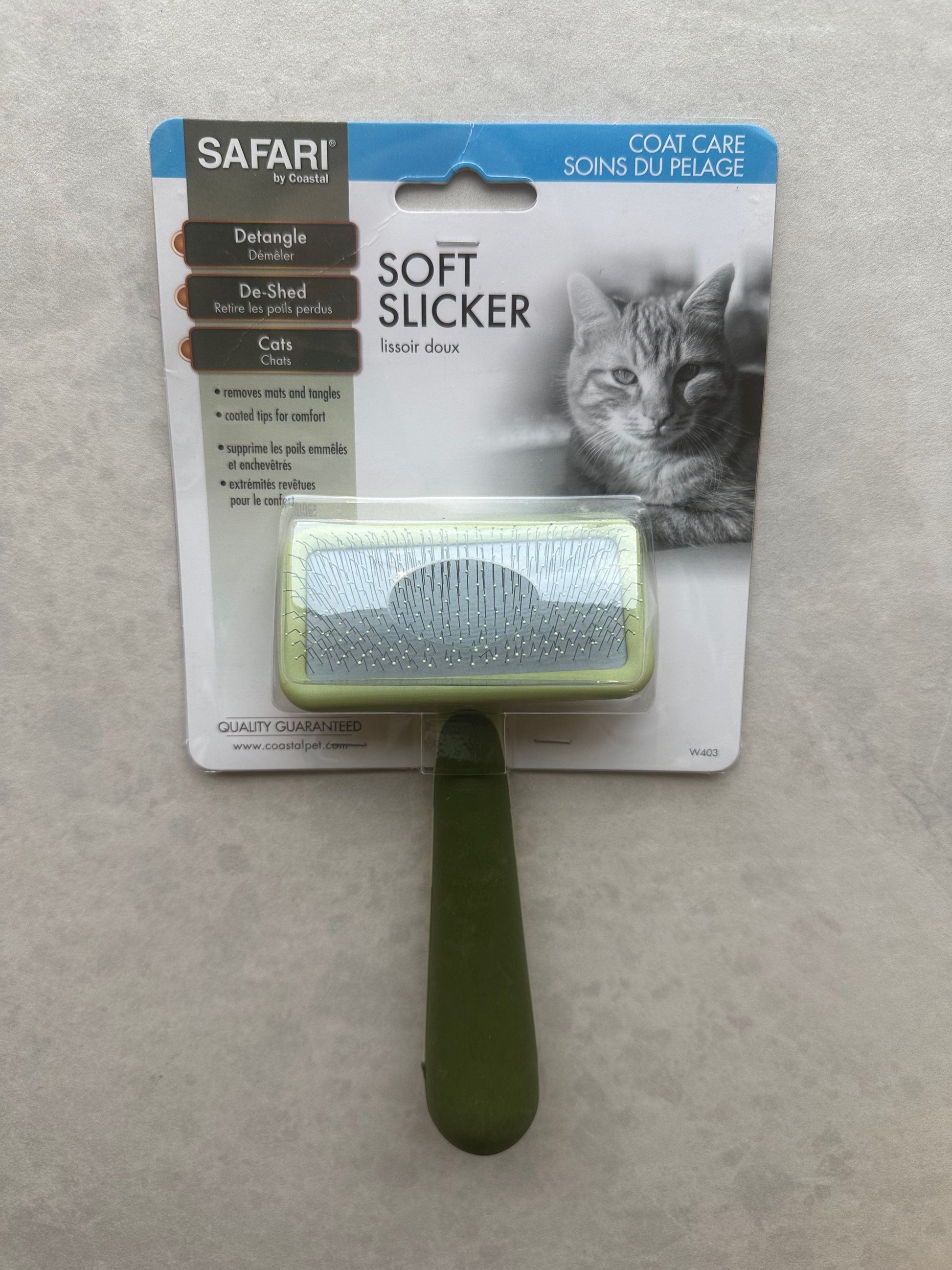 Brosse pour chat, démêlant / retire les poils perdus - Maître Animalier