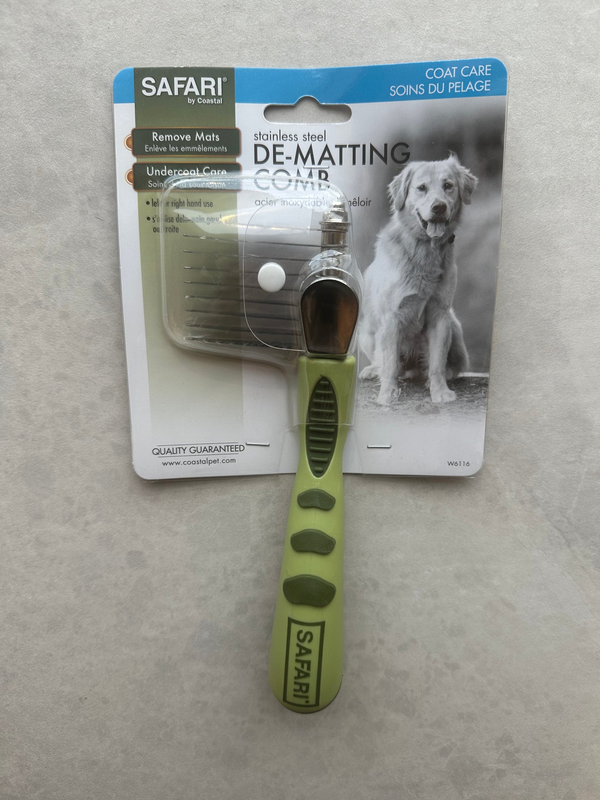 Brosse pour chien enlève les emmêlements / soins de la sous-toison - Maître Animalier
