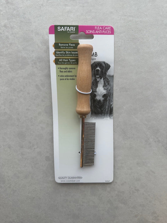Peigne soins anti-puces / retire les puces - Maître Animalier