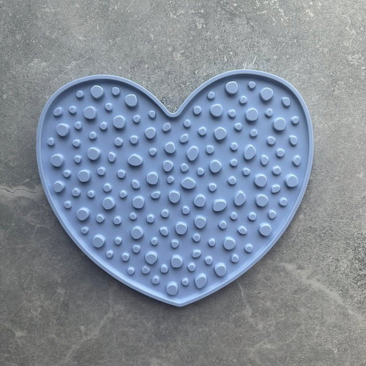 Tapis de Léchage en Silicone - Coeur - Maître Animalier