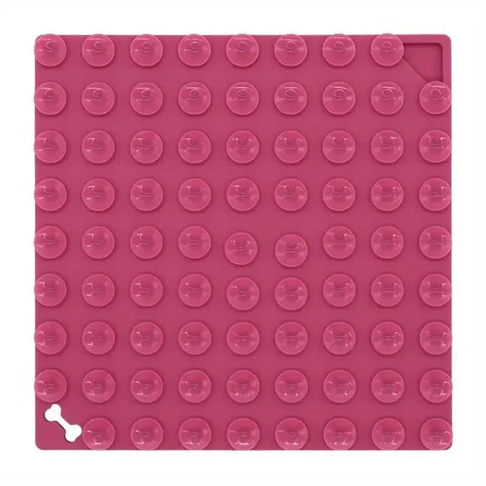 Tapis de Léchage en Silicone - Os - Maître Animalier