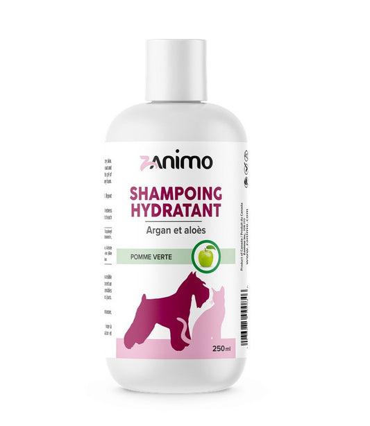 Shampoing hydratant à la pomme verte