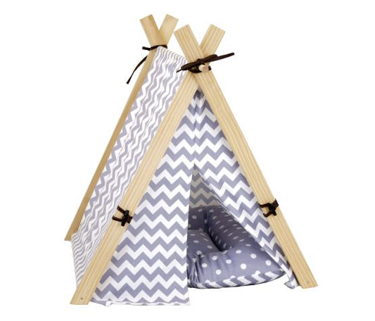 Tente Style "camping" - Gris