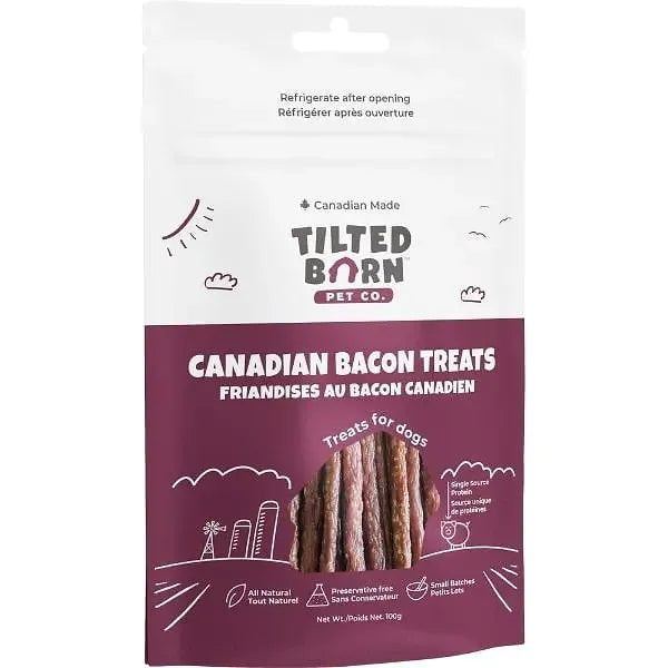 Tilted Barn friandises au bacon 100 g - Maître Animalier