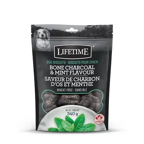 Biscuits Pour Chien à Saveur De Charbon D'os/menthe 340gr - Maître Animalier