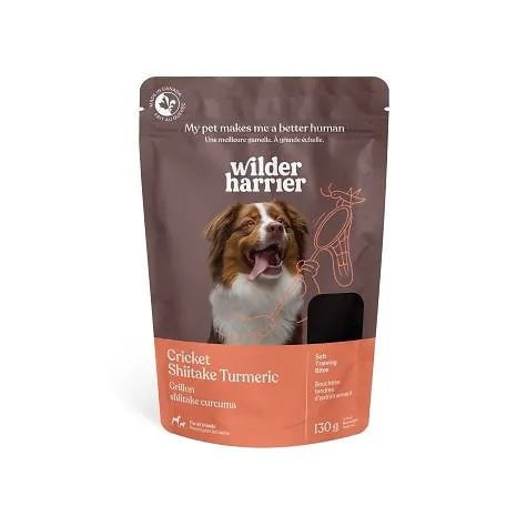 Gâteries Tendres à Base De Grillons, Pour Chien - Shiitake Et Curcuma 130gr - Maître Animalier