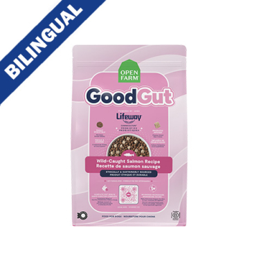  Open Farm® GoodGut Recette au saumon sauvage, nourriture pour chien
