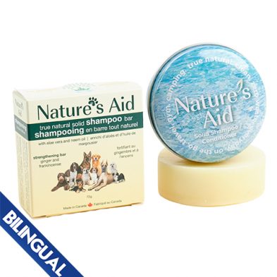 Nature's Aid® shampooing en barre tout naturel fortifiant au gingembre et à l'encens 72 gm