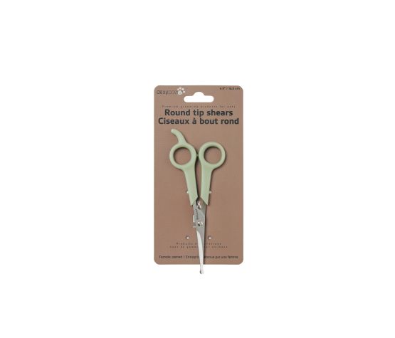 Dexypaws Outils De Toilettage Ou De Soins, Ciseaux à Bouts Ronds 6.5"