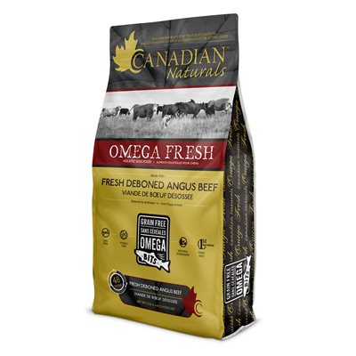 Canadian Naturals Omega Fresh Chien Boeuf Désossé Frais Sans Céréales 4,4 lb