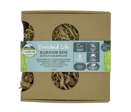 Oxbow Enriched Life - Gâterie à Mâcher Pour Rongeur, Boîte à Bourrons