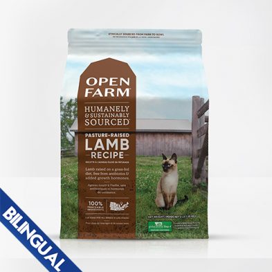 Open Farm® Recette à l'agneau élevé en pâturage pour chats