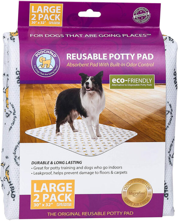 Pooch Pad grand blanc (2/un) - 30" x 32"