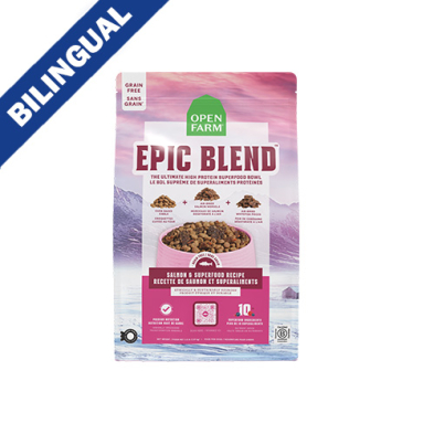 Open Farm® Epic Blend™ Recette au bœuf et aux superaliments sans grains, nourriture pour chien