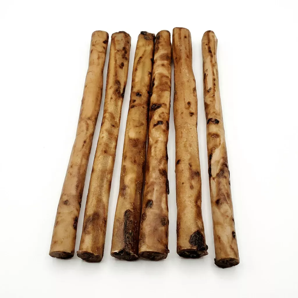 Bâtonnets de collagène glacés au foie de bœuf de 12 pouces - Naturel