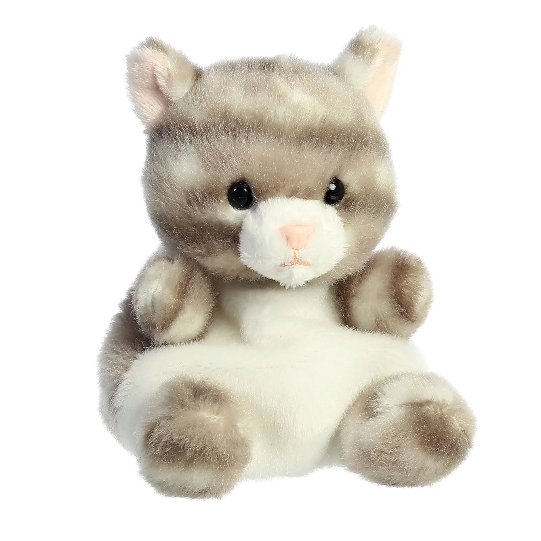 Peluche Aurora® - Palm Pals™ - 5" Silver Le Chat Gris™